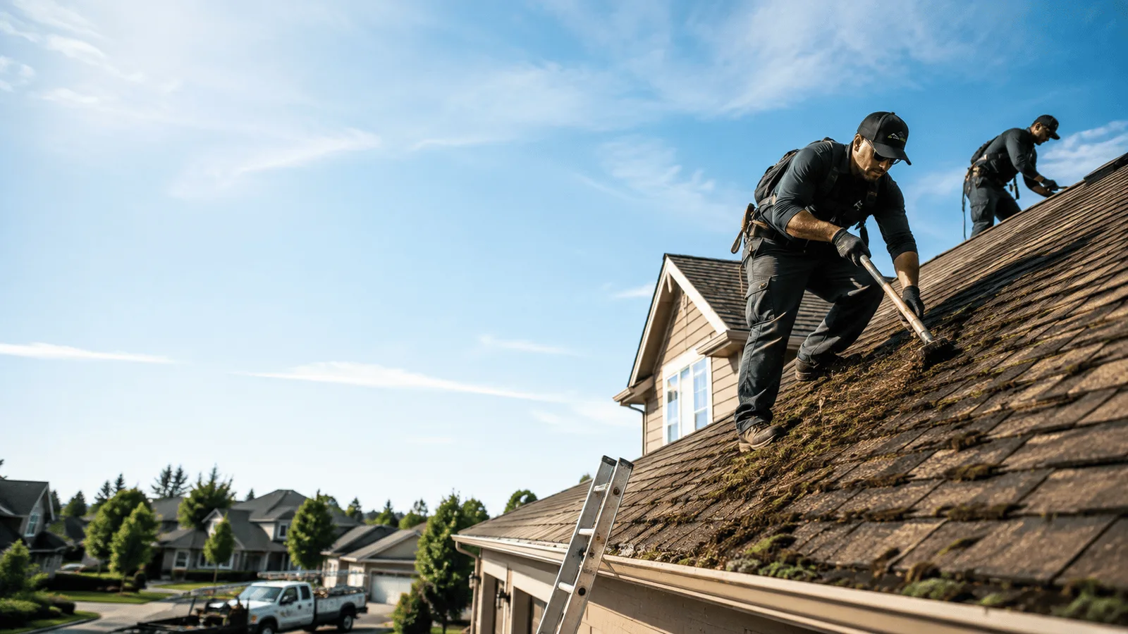 Roof Moss Removal in Patricksburg, IN near me